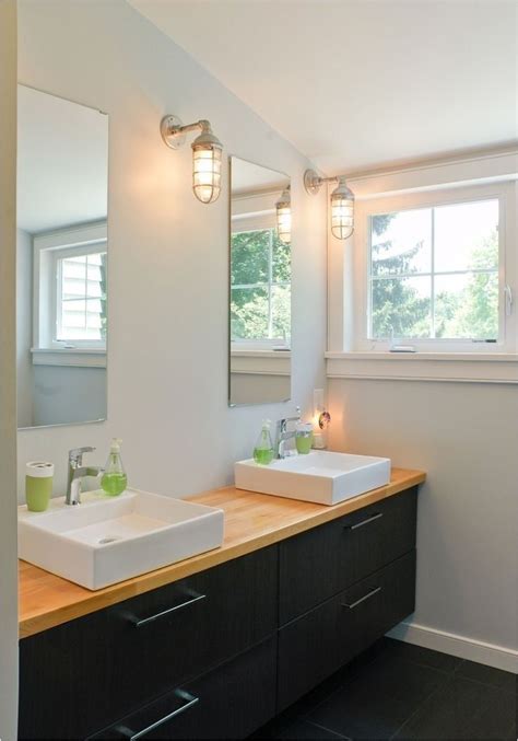 I'm not a fan of their bathroom vanity cabinets that go with the odensvik sink. 50 Stunning Floating Bathroom Vanities Ideas | Bathroom ...