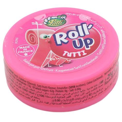 Buy Roll Up Bubble Gum Tutti Frutti Flavoured 29 Gm Online At Best Price Bigbasket