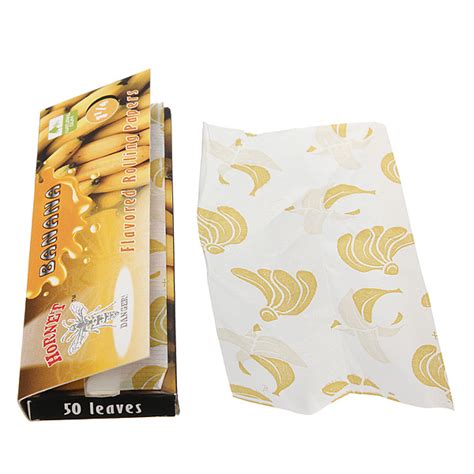 Share on facebook share on twitter. Hornet Banana Flavored Cigarette Tobacco DIY Rolling Papers 50 Leaves with Glue | eBay