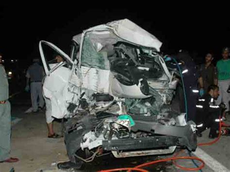Five Killed In Horrific Vehicle Crash In Uae Uae Gulf News