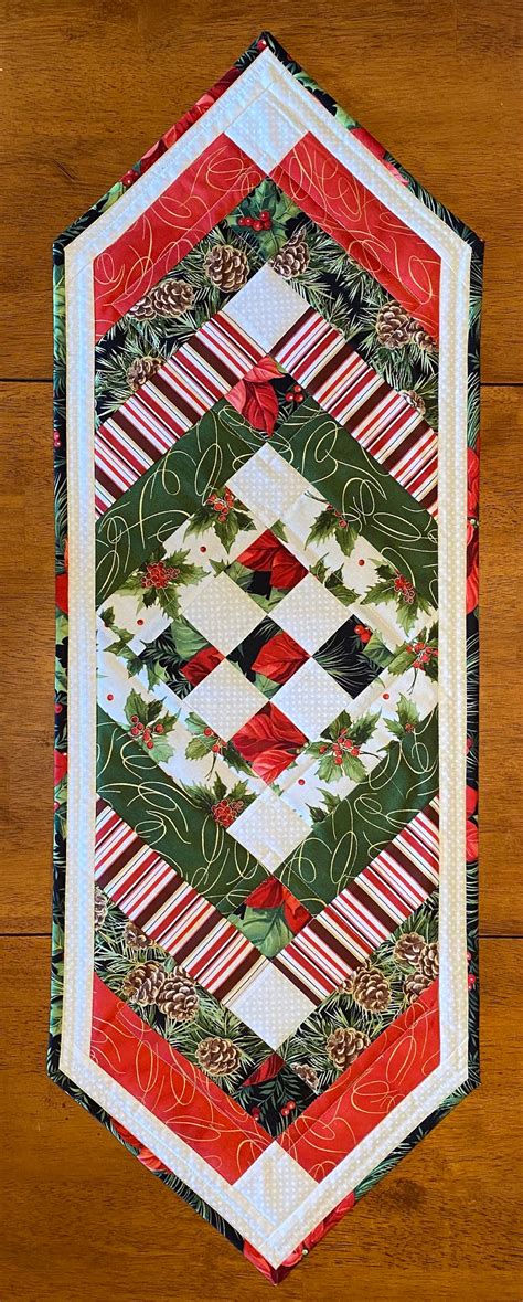 Friendship Braid Table Runner Christmas Etsy