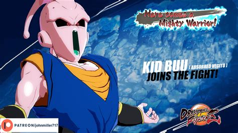 Kid Buu Absorbed Vegito Dragon Ball Fighterz Mods