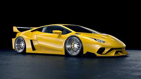 1920x1080 Yellow Lamborghini Huracan Lb 2 Rendered 4k Laptop Full Hd