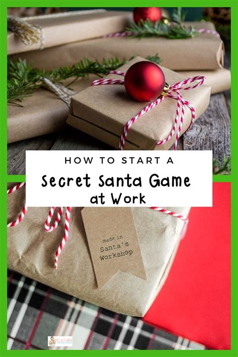 How To Do A Secret Santa Draw At Work With Free Printables 2024