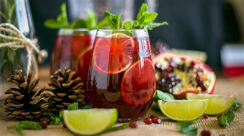 Adding rum is traditional at christmas time. WINTER POMEGRANATE MOJITO COCKTAIL w/ Venezuelan Rum - Christmas Drinks Ideas - YouTube