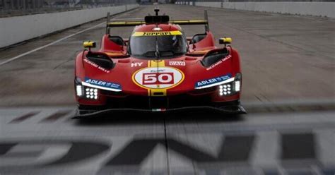 Wec 24 Ore Di Le Mans 2023 Hyperpole 1 2 Per La Ferrari 499p News