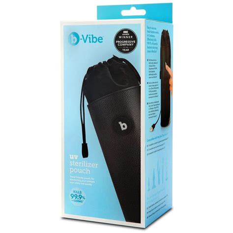 B Vibe Uv Sterilizer Pouch Wild Flower