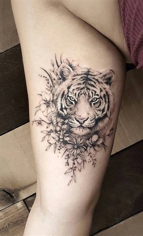 120 Tatuagens De Tigre Incríveis Masculinas E Femininas Top Tatuagens