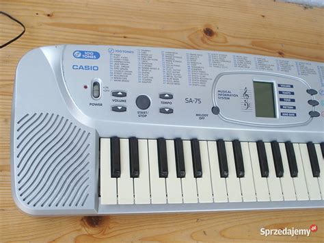 Keyboard Dla Dzieci Casio Sa 75 Kłodzko Sprzedajemypl