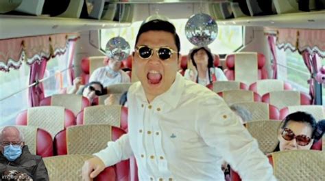 Bernie Makes A Cameo In Gangnam Style Imgflip