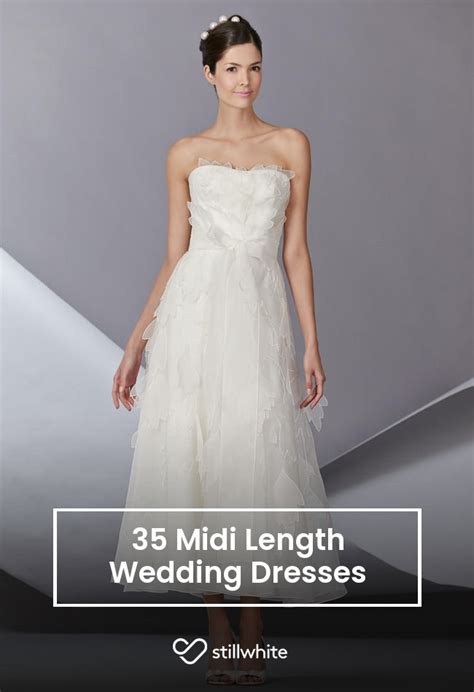 35 Midi Length Wedding Dresses Stillwhite Blog