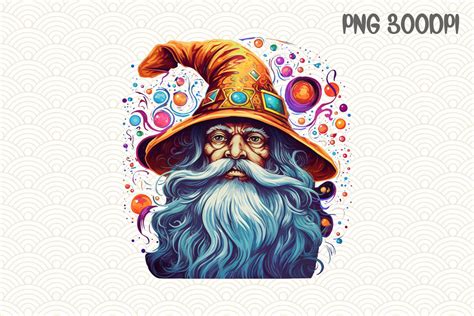 Wizard Art Graphic By Phillip8056 · Creative Fabrica