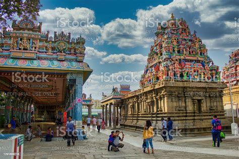 Hindu Place Of Worship In Chennai Stock Photo Download Image Now