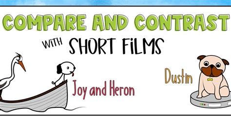 Teach Compare And Contrast With Short Films A Walk In The Chalk