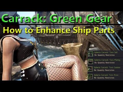 BDO Green Carrack Gear Enhancing YouTube
