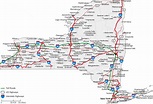 Map of New York Cities and Towns | Printable City Maps