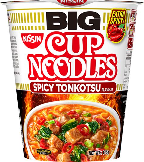 Nissin Big Cup Noodles Spicy Tonkotsu Flavour Nissin Foods Singapore