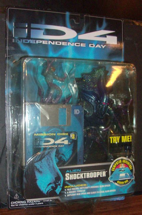 Independence Day Id4 Action Figure Mip 1996 Alien Shocktrooper