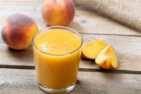 Ginger Peach Smoothie Our Favourite Healthy Smoothie