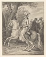 Guglielmina di Prussia, Principessa di Orange-Nassau, a cavallo