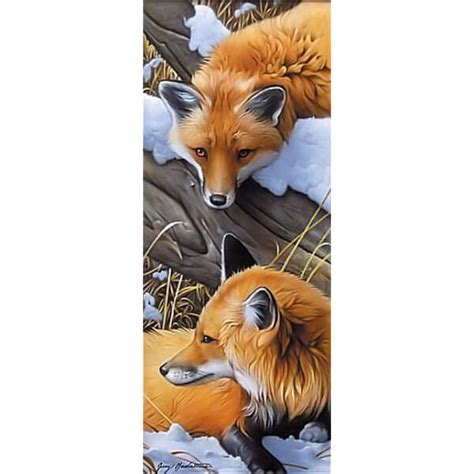 Two Foxes 5d Diamond Painting Kits Oloee