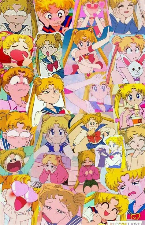 Many Expressions Of Usagi Tsukino Sailor Moon S Anime Sailor Moon Fond Sailor Moon