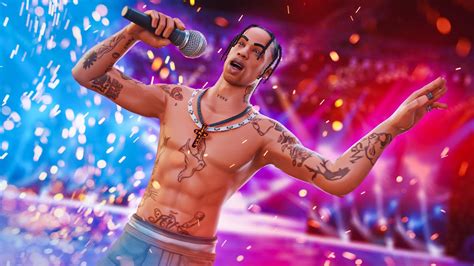 After a few seconds of darkness a massive travis scott turned the entire fortnite island into a stage. L'ÉVÉNEMENT DU SIÈCLE ! ( incroyable ) FORTNITE x TRAVIS ...