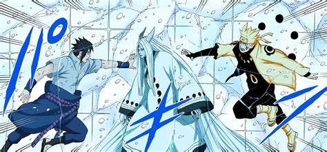 Kaguyas Ice Dimension Naruto Sasuke Sakura Naruto Shippuden Manga