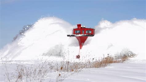 Train Plow Smashes Through Snow Drifts Msnbc