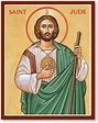 Men Saint Icons: Saint Jude the Apostle Icon | Monastery Icons