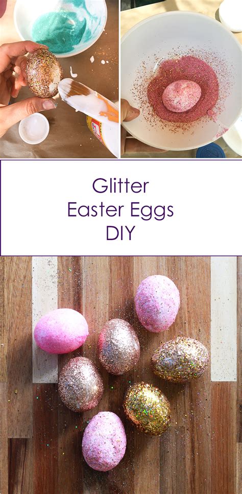 Glitter Easter Eggs Jest Cafe