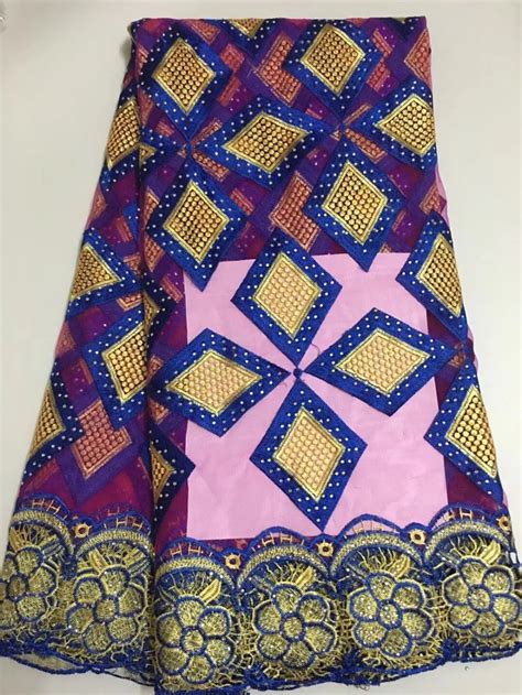 High Quality African Lace Fabric 2018 Latest African Guipure Lace For Sewing Nigeria Cord Lace