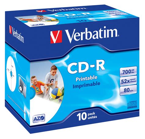 Buy Cd R Azo Wide Inkjet Printable Cd Recordable And Rewritable Discs