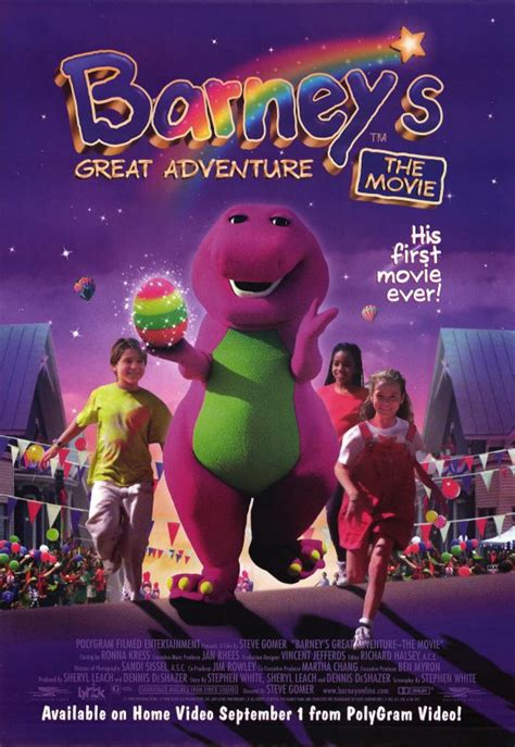 Barney S Great Adventure X Movie Poster Walmart Com