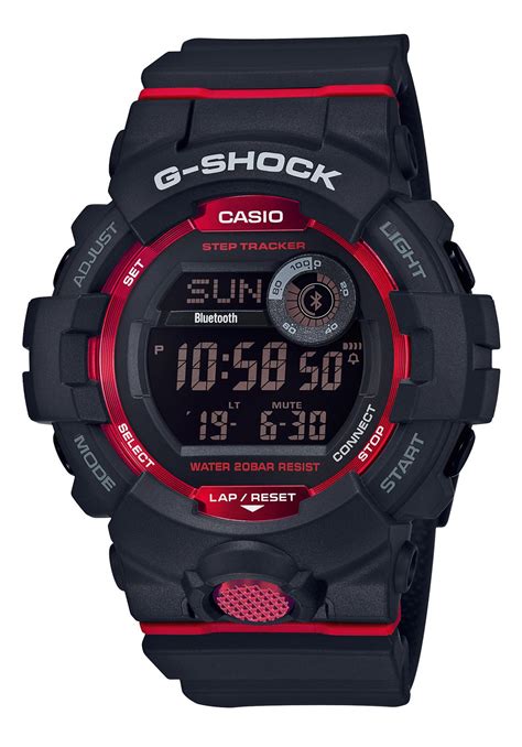 The two models of this lineup are available in black or white, which makes them suitable for everyday wear in addition to. Casio G-Shock Digital Watch GBD-800-1ER nur 97.00