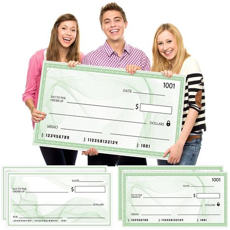 Buy Big Check Large Check Blank Check Giant Big Checks For