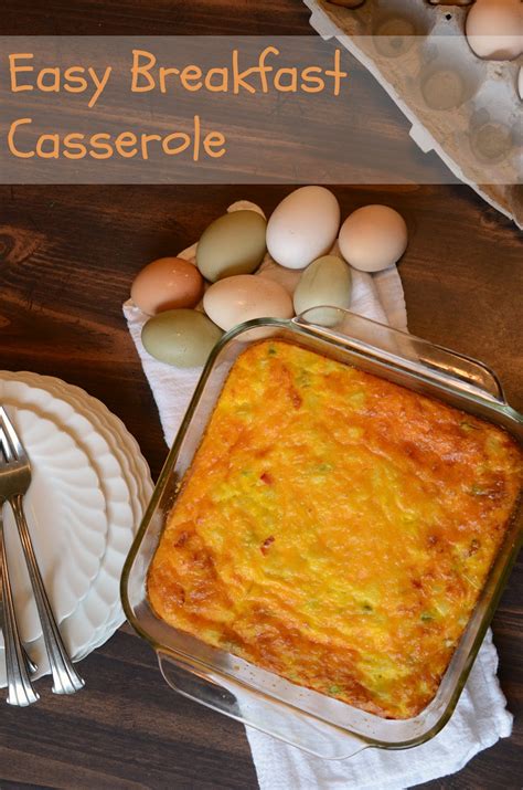 Hash brown potatoes, cheese, sour cream, soup and cereal crumbs make for quite a comfort food concoction. Easy Egg and Potato Breakfast Casserole - Bless This Mess