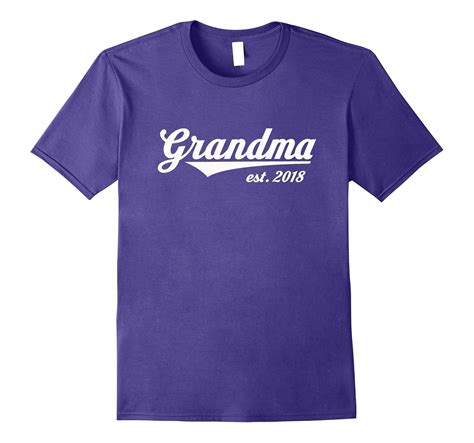 Grandma Est 2018 New Grandmother T Shirt Art Artshirtee