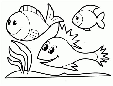 Animals To Color For Kids Coloring Home