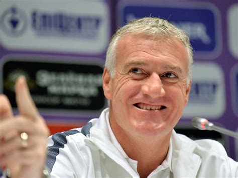 Didier Deschamps Teeth Marseille French L1 Football Club S Coach