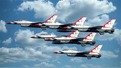 Thunderbirds Photograph By Randy Scherkenbach Pixels
