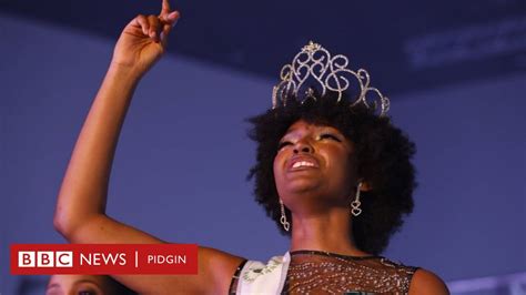 Miss Africa 2018 Miss Congo Hair Catch Fire Plus Oda Tins Wey Happun