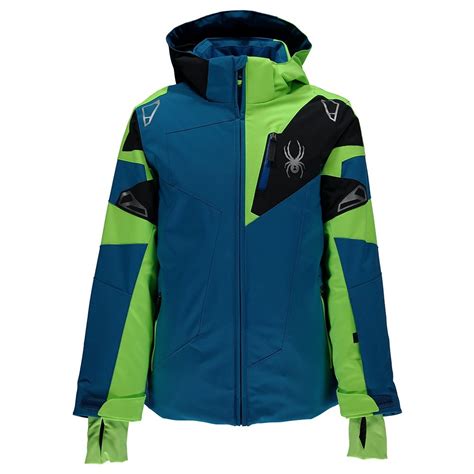 Spyder Leader Insulated Ski Jacket Boys Peter Glenn