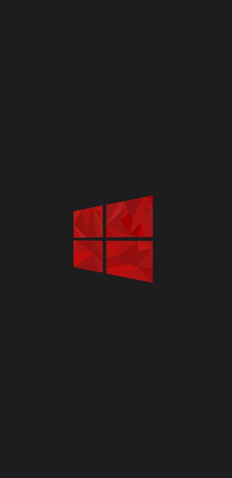 1440x2960 Windows 10 Red Minimal Simple Logo 8k Samsung Galaxy Note 98