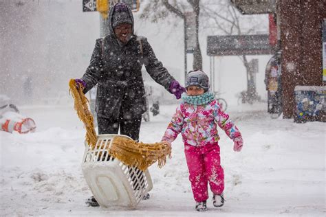 Nyc Winter Storm 2018 Photos Of The ‘bomb Cyclone Storm In New York