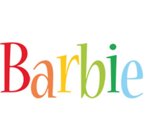 Barbie Logo | Name Logo Generator - Birthday, Love Heart, Friday Style png image