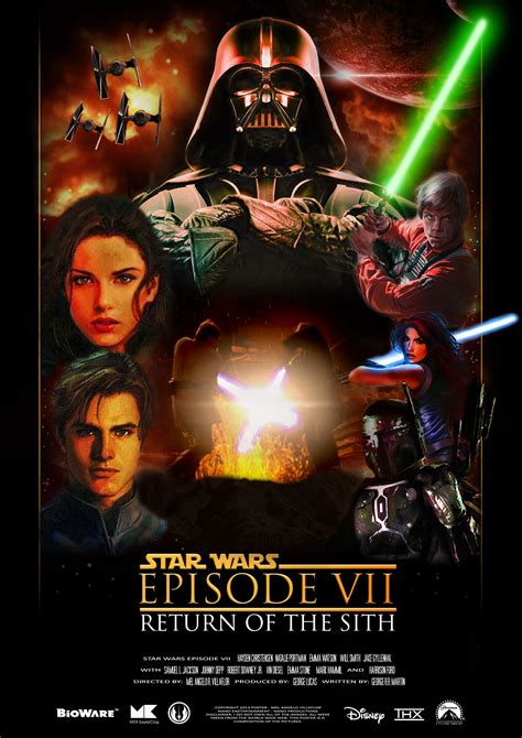 The rise of skywalker звёздные войны: Star Wars Episode VII Fan-made poster by drakomel777 on ...