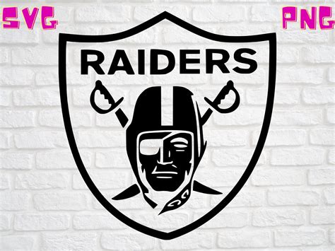 Las Vegas Raiders Nfl Football Team Logo Svg Digital File Etsy
