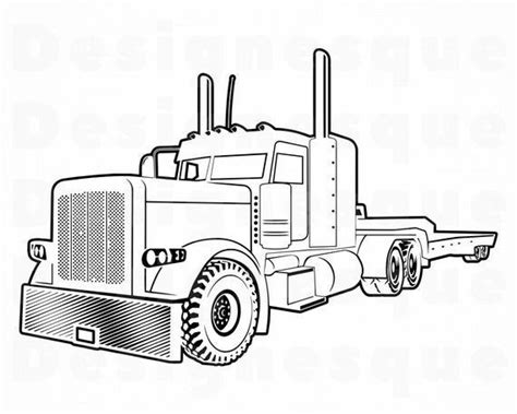 Free Free 179 Silhouette Semi Truck Svg Free SVG PNG EPS DXF File