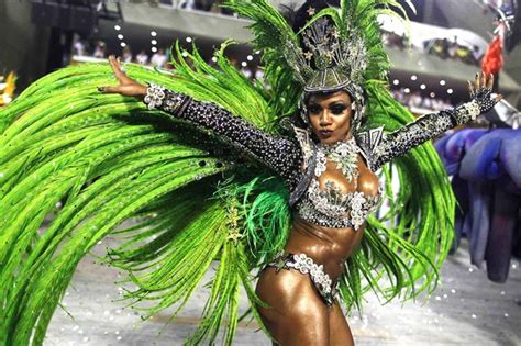 Rio Carnival 2013 Scantily Clad Brazilian Babes Flaunt Their Assets As